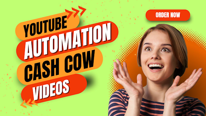 Gig Preview - Create youtube channel cash cow faceless videos and automation