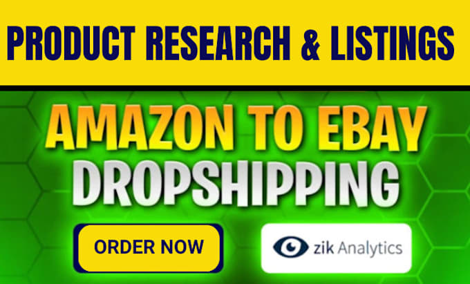 Gig Preview - Do amazon to ebay dropshipping walmart to shopify store autods products listings