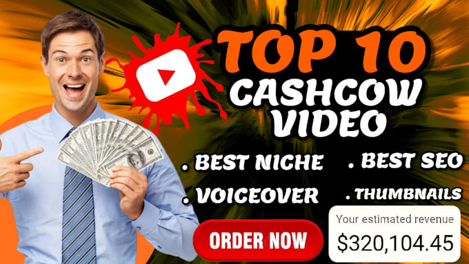 Gig Preview - Create 10x viral automated CPM cash cow videos, youtube automation channel