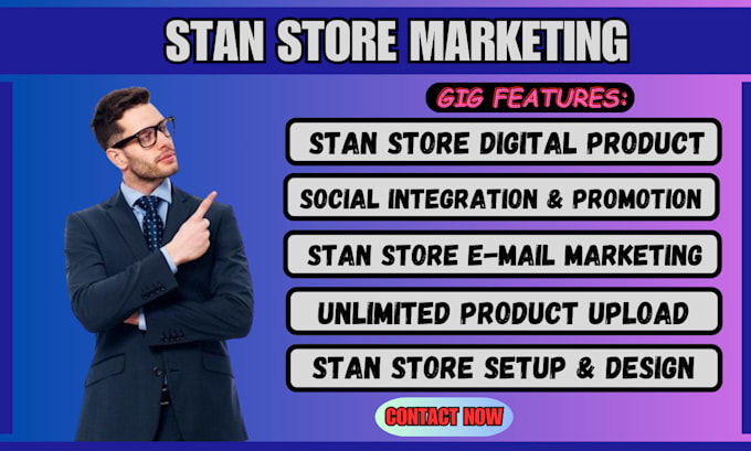 Gig Preview - Stan store marketing and design services to optimize and grow your store