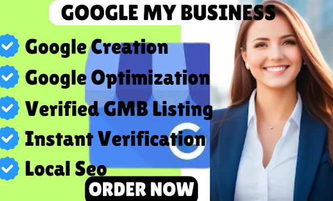 Gig Preview - Build verified google my business, gmb listing with instant verification