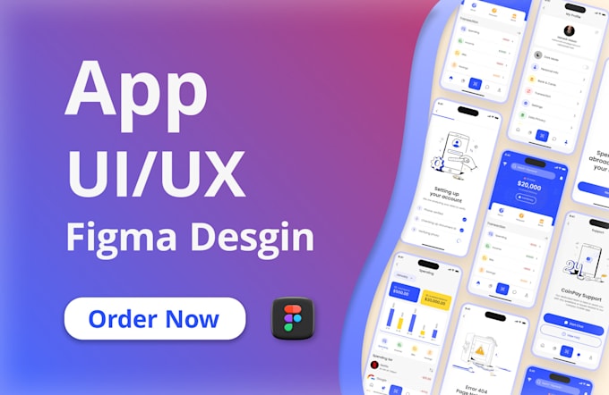 Gig Preview - Create a mobile app design figma ui ux