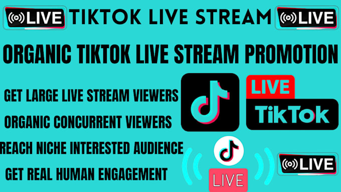 Gig Preview - Do best tiktok live stream promotion using email marketing campaign