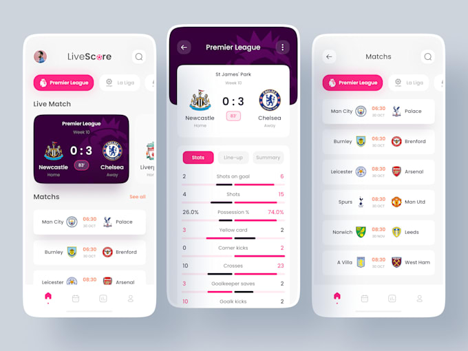 Gig Preview - Develop fantasy sport app, live score app , tournament app