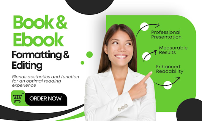 Gig Preview - Do book formatting for amazon kdp ebook formatting layout design adobe indesign