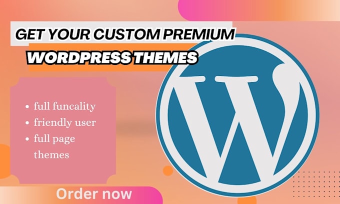 Gig Preview - Develop a custom premium wordpress themes, plugin for your website setup