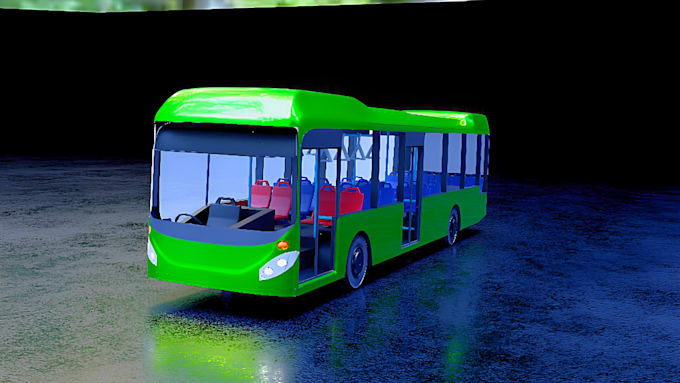 Gig Preview - Model 3d roblox car, bus, motorcycle, bike, and airplane models with scripting