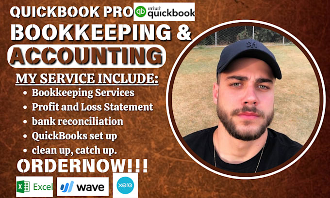 Bestseller - do bookkeeping quickbooks set up profit and loss reconciliation excel wave xero