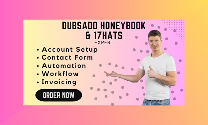 Gig Preview - Set up and optimize dubsado 17hats honeybook CRM for seemless workflow