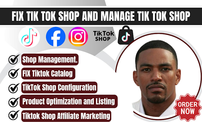 Gig Preview - Fix tiktok shop rejected products, do tiktok marketing, tiktok ads affiliate