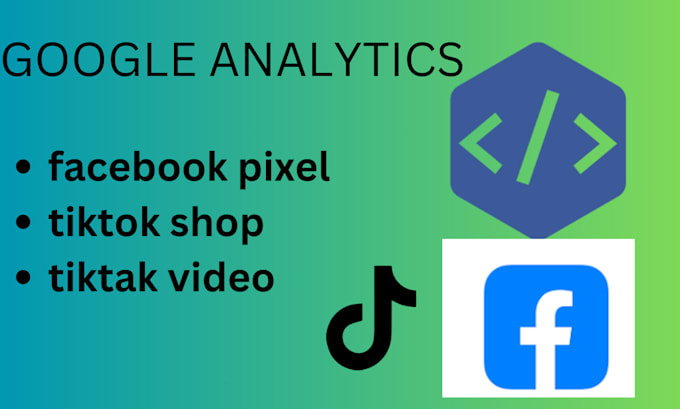 Gig Preview - Setup google  analytics web  analytics  coversion tracking  gtm  ga4 events