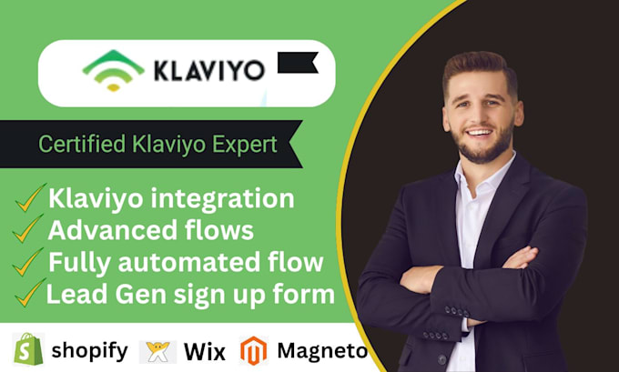 Gig Preview - Be your klaviyo manager expert and klaviyo email marketing campaign,flows,audit