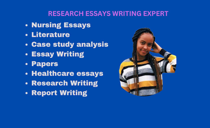 Gig Preview - Do essays in nursing, public health, literature, history, case studies