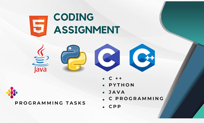 Gig Preview - Write code, scripts, assignments in c cpp, java and python, programming projects