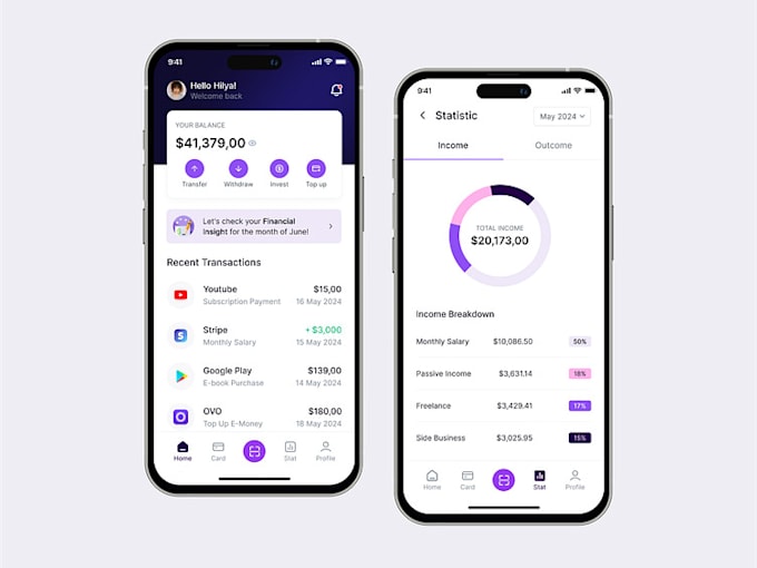 Gig Preview - Develop fintech app, trust wallet app, binance app, money transfer app