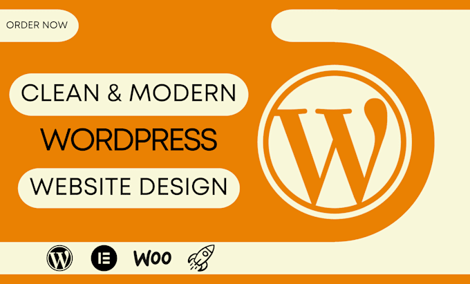 Gig Preview - Create a clean and modern wordpress website