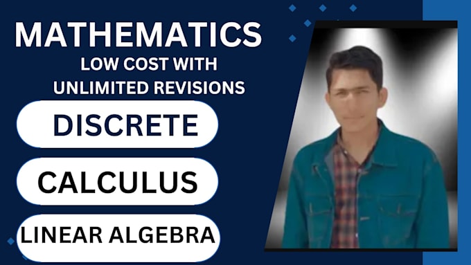 Gig Preview - Assist you in precalculus, calculus and discrete maths