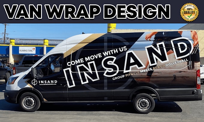 Gig Preview - Do professional  van  wrap design, vehicle wrap design, trailer wrap design