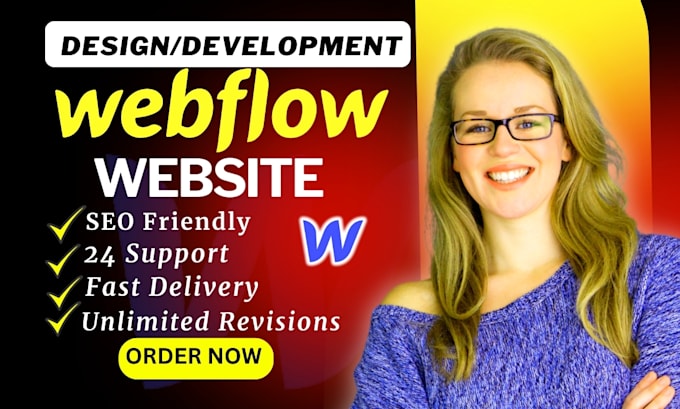 Gig Preview - Create design develop, redesign clone update,  webflow website figma to webflow