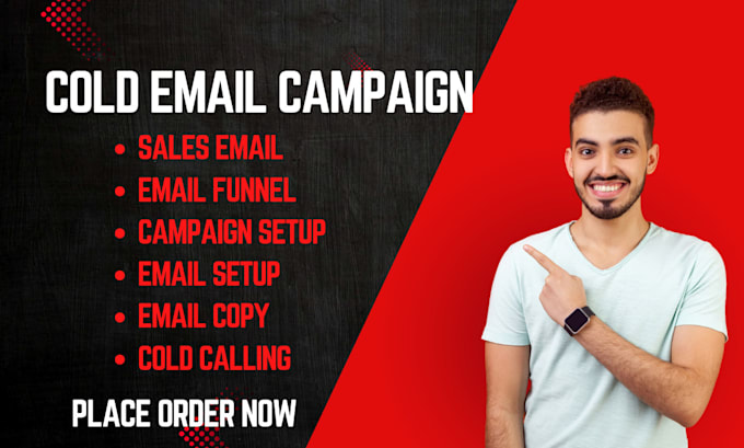 Gig Preview - Send bulk cold email campaign cold calling bulk email