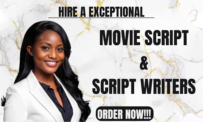 Gig Preview - Write screenplay movie script screenwriting tv series film script feature script