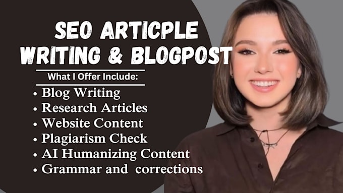 Gig Preview - Rewrite, edit your seo articles blogposts website content or ai content humanize