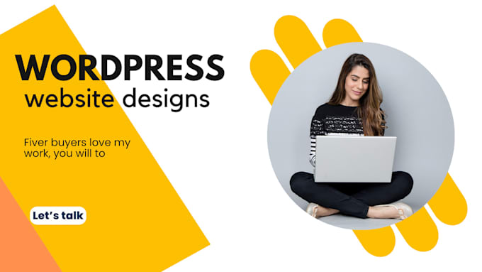 Gig Preview - Develop wordpress website designs for you