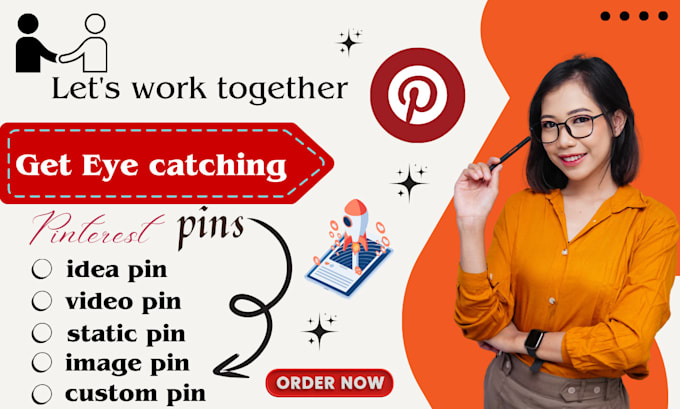 Gig Preview - Design eye catching pinterest pins to boost your engagements