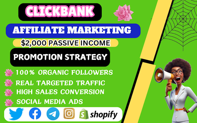 Bestseller - do clickbank affiliate link promotion amazon affiliate marketing link promotion