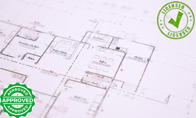 Gig Preview - Design floor plan, framing plan, and roof plan for USA city permit