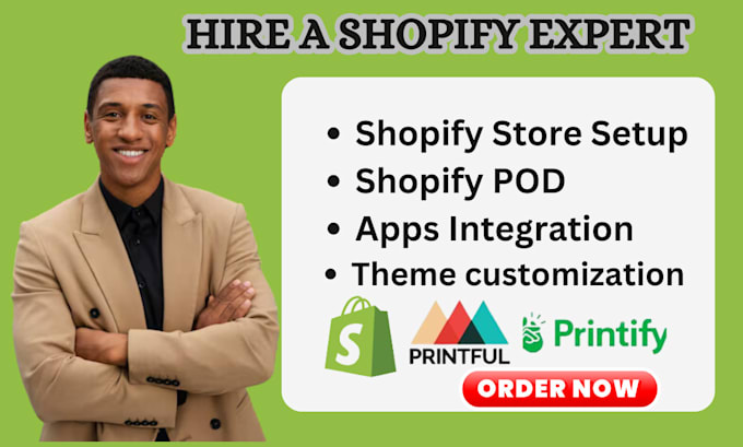 Gig Preview - Be premium shopify store developer, specialist your store, shopify mentor, SEO,