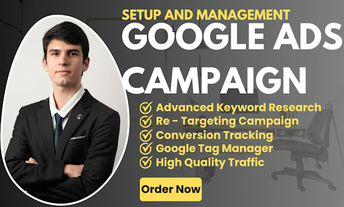 Gig Preview - Setup and optimize your google ads adwords and PPC campaign