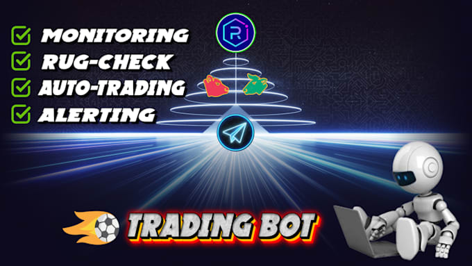 Gig Preview - Create trading bot compatible with solana,ton,tron and others