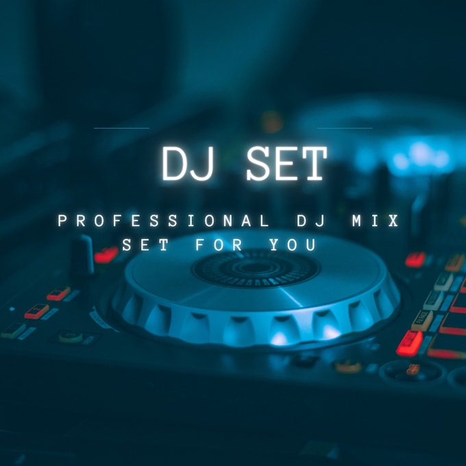 Bestseller - make a professional dj mix set for you