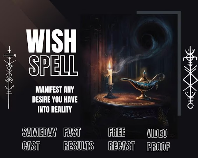 Gig Preview - Cast a powerful good luck spell, wish spell casting, remove black magic in 24hrs