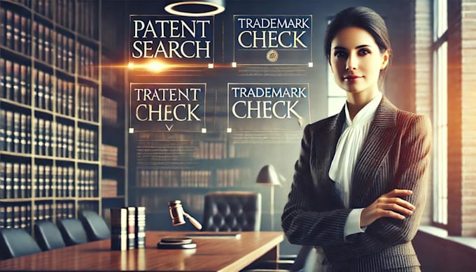 Gig Preview - Be your lawyer for patent search and trademark check