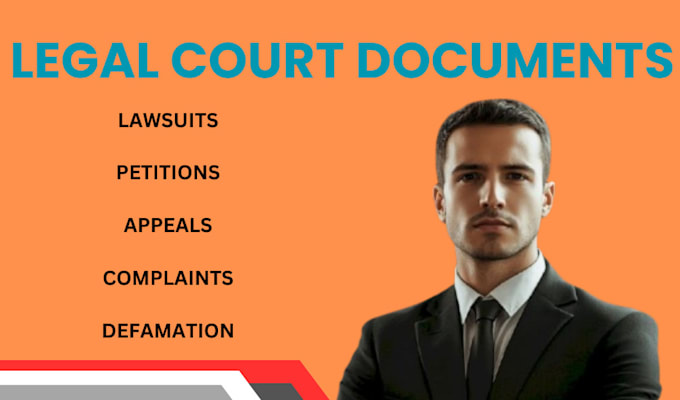 Gig Preview - Write legal contract, llc operating agreement, petition, motion, legal letter