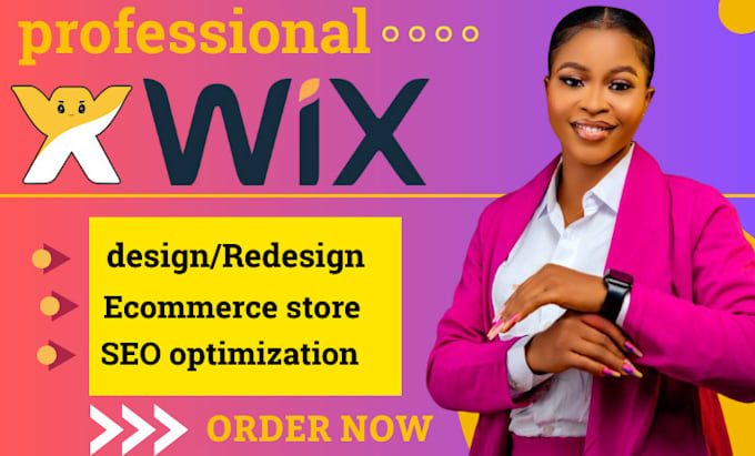 Gig Preview - Design  wix website redesign wix website wix website development