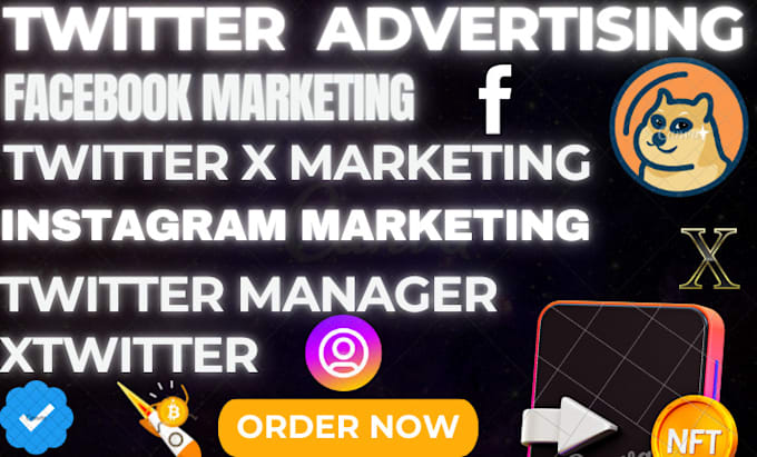 Bestseller - be twitter marketing, social media manager, nft, to get targeted organic growth