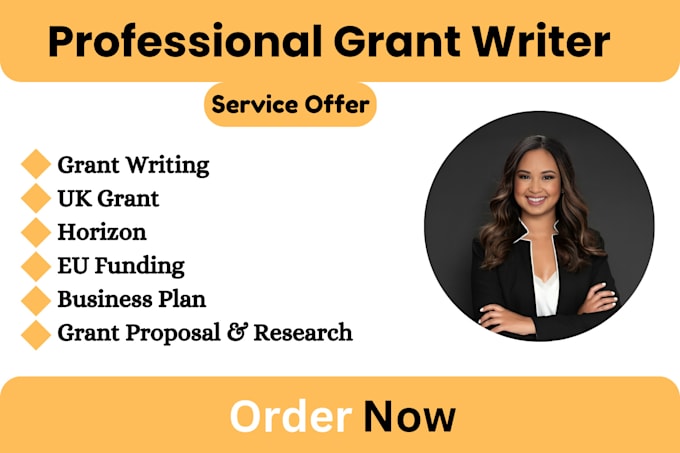 Gig Preview - Do grant writing services for UK, horizon, eu funding, eurostar applications