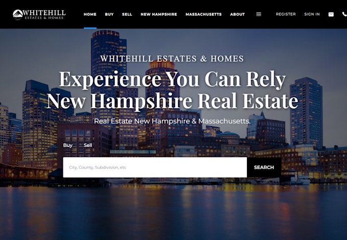 Gig Preview - Build realtor, agent real estate website with idx mls integration in wordpress