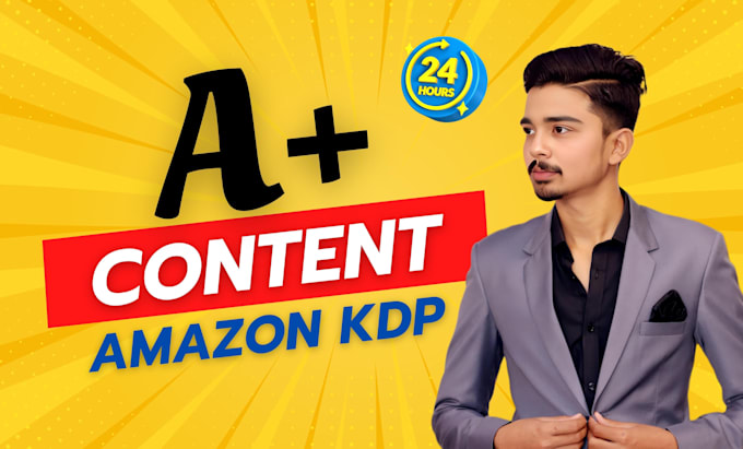 Gig Preview - Design amazing a plus content for amazon kdp, a plus content, kdp a plus content