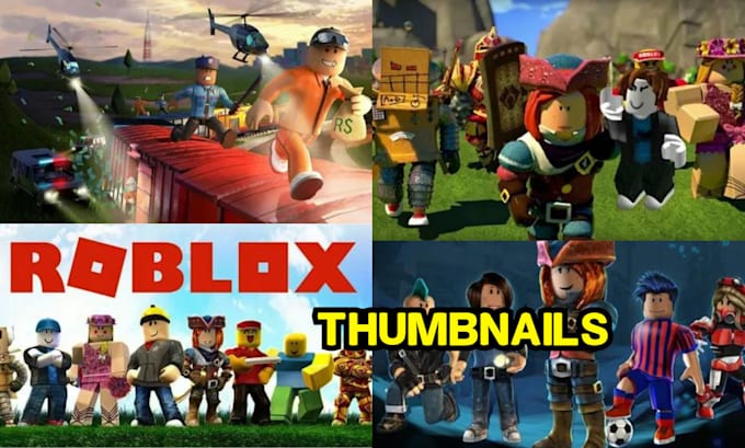 Gig Preview - Make a professional roblox thumbnail for youtube