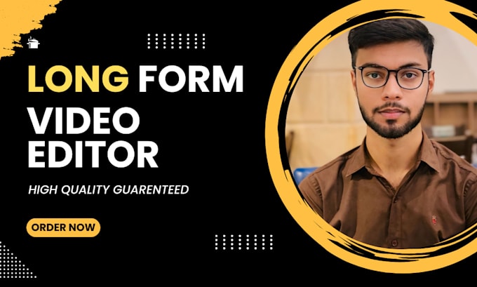 Gig Preview - Make engaging long form youtube video for creators