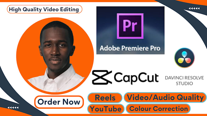 Bestseller - video  editing in davinci resolve, adobe premiere pro, capcut davinci video