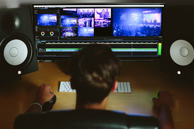 Gig Preview - Edit marketing and social media videos with vfx and audio design