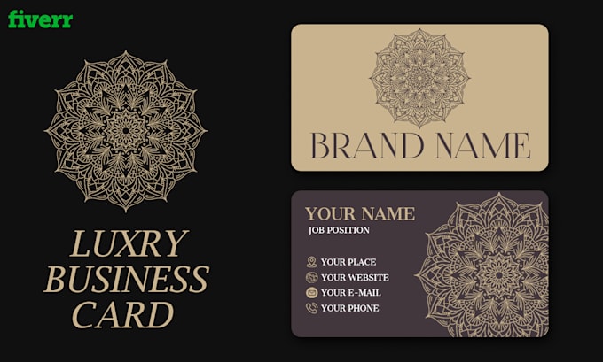 Gig Preview - Create luxury and digital business cards that leave a lasting impression