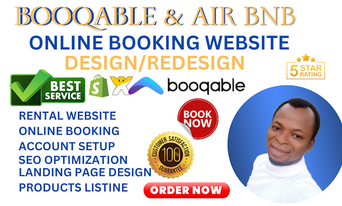 Gig Preview - Build booqable website integrate with ecommerce for online booking integrate wix