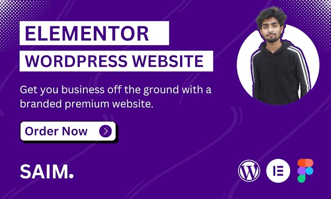 Gig Preview - Design and develop a professional wordpress business website with elementor pro