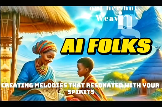 Gig Preview - Make catchy ai video for african folktales and stories in remarkable ai style